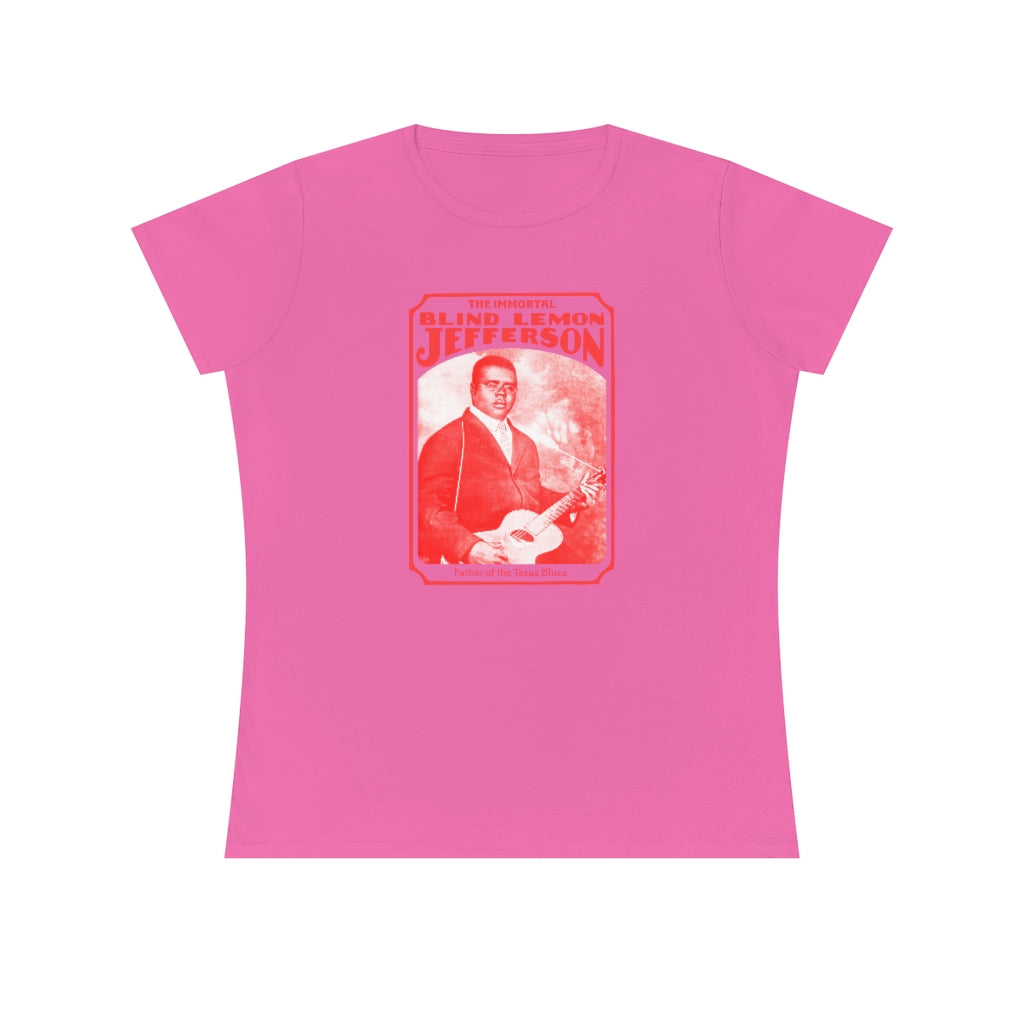 Blind Lemon Jefferson - Ladies' Premium Cotton T-Shirt