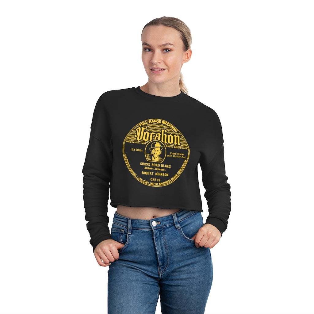 Robert Johnson - Women's Cropped Sweatshirt