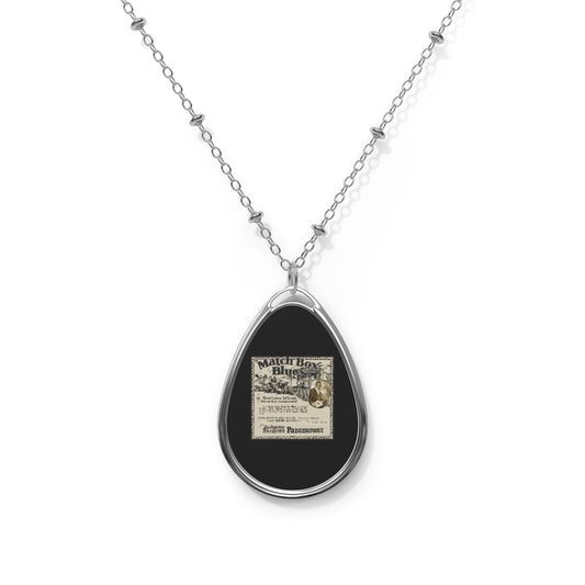 Blind Lemon Jefferson - Oval Necklace