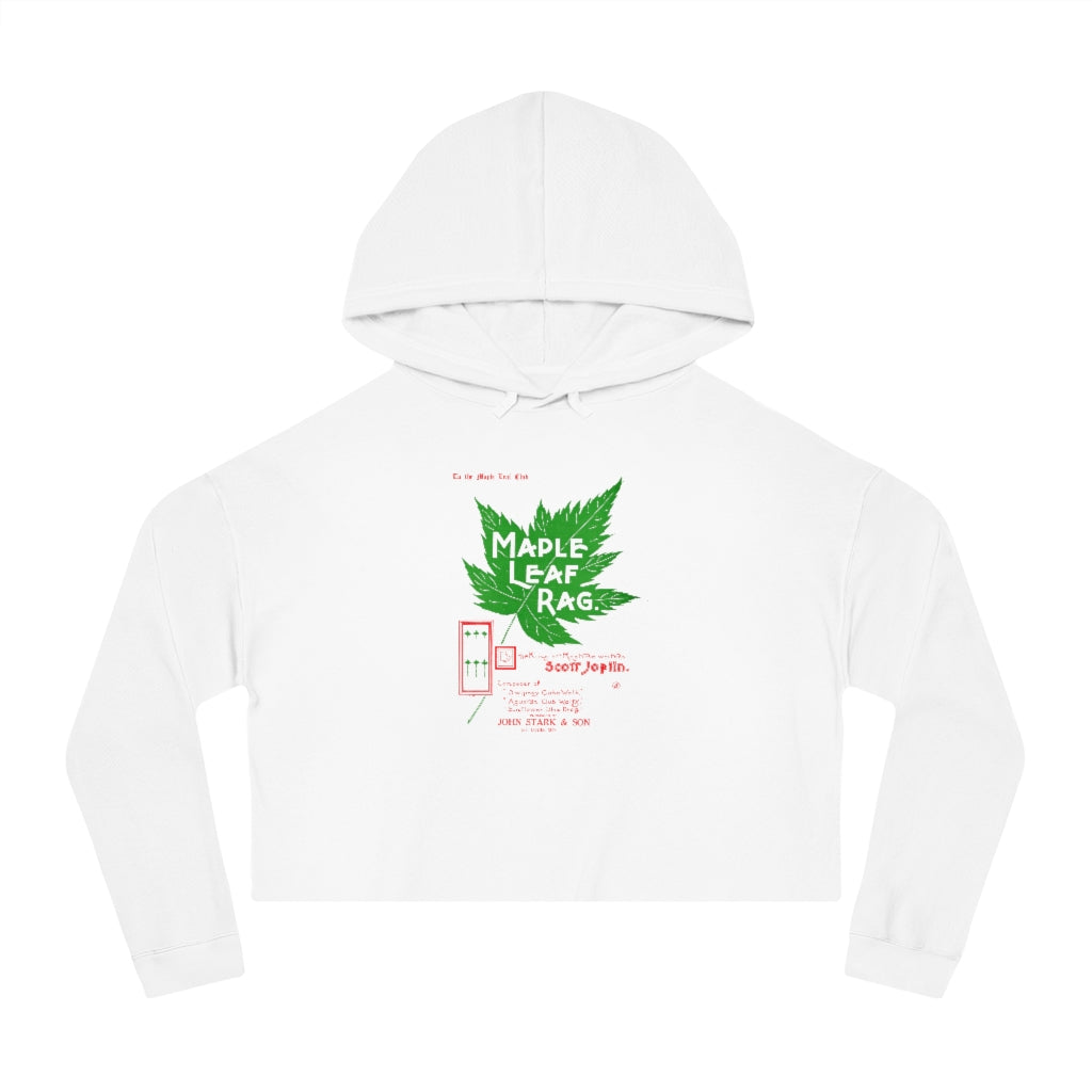 Scott Joplin - Women's Cropped Hooded Sweatshirt