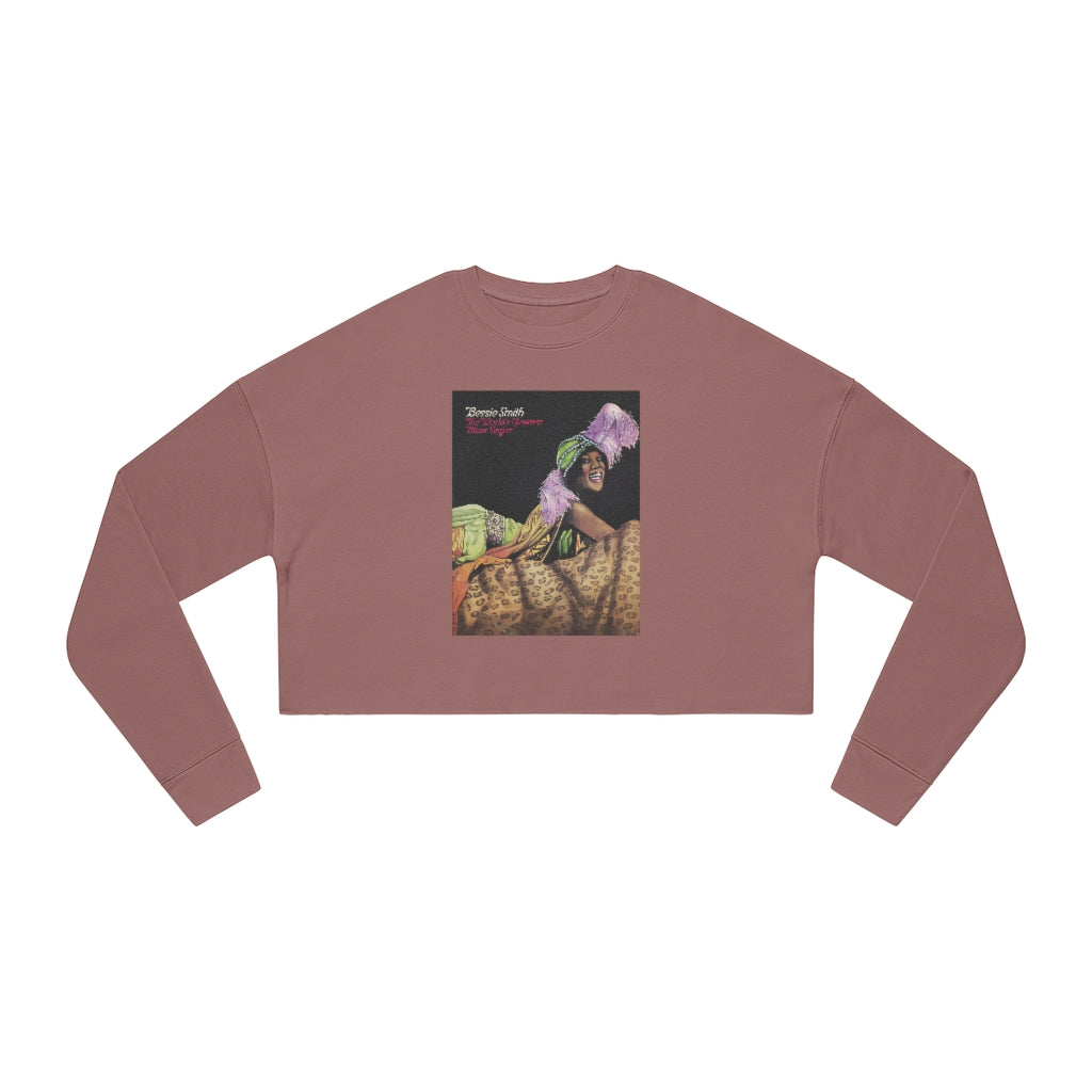 Bessie Smith - Women's Cropped Sweatshirt