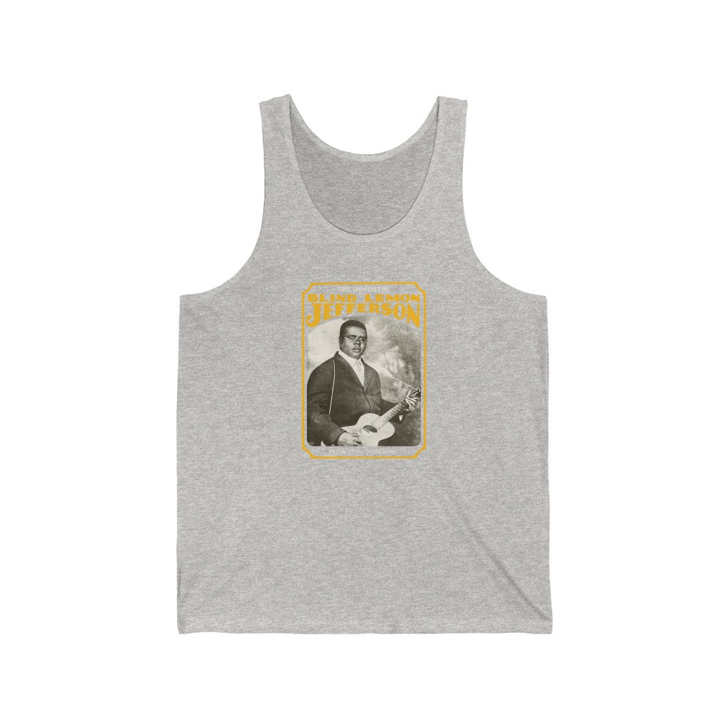 Blind Lemon Jefferson - Unisex Jersey Tank