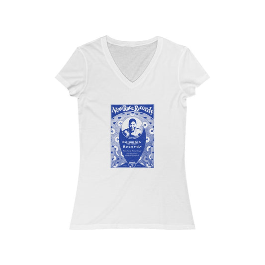 Bessie Smith - Women's Jersey Short Sleeve V-Neck Tee