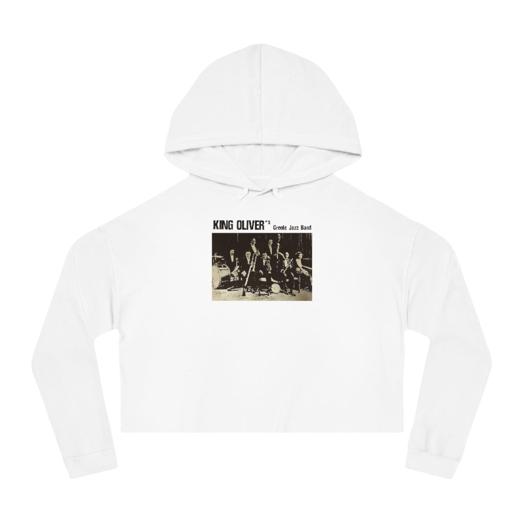 King Oliver - Women's Cropped Hooded Sweatshirt