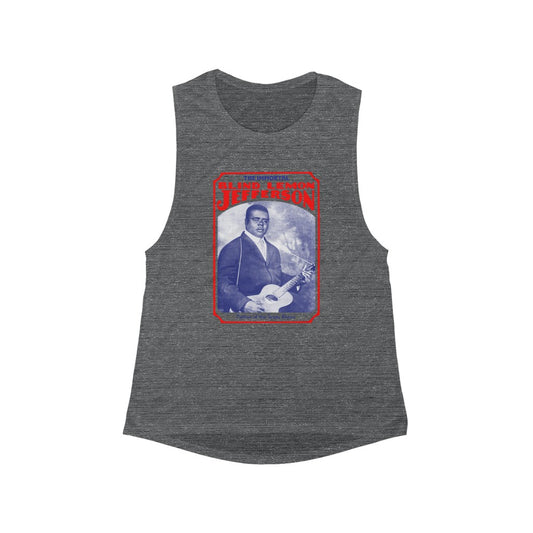 Blind Lemon Jefferson - Women's Flowy Scoop Muscle Tank