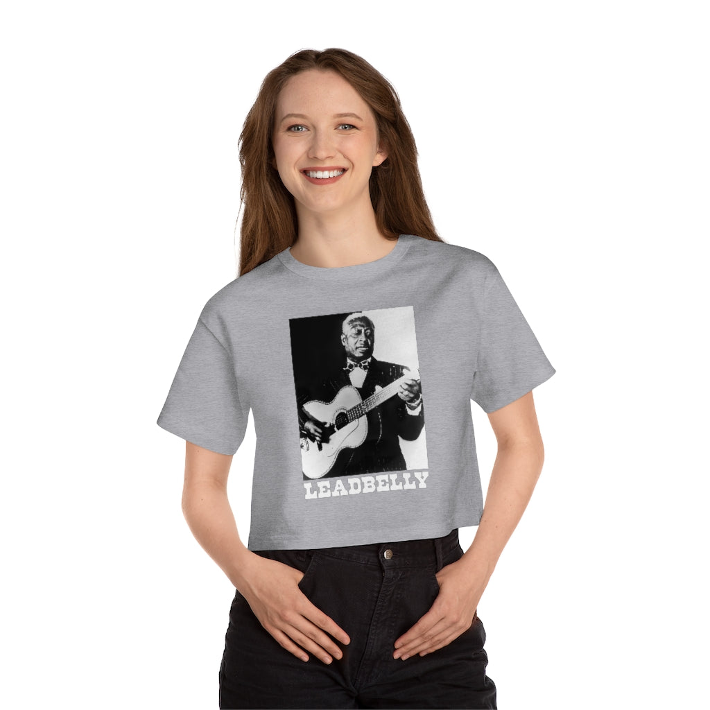 Leadbelly - Champion Women's Heritage Cropped T-Shirt