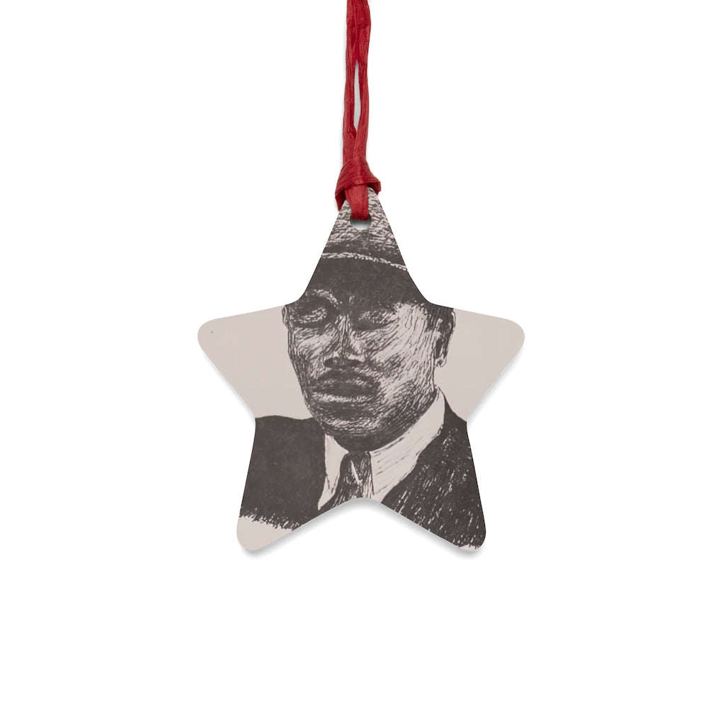 Blind Boy Fuller - Wooden Ornaments