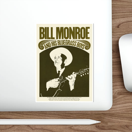 Bill Monroe - Die-Cut Stickers