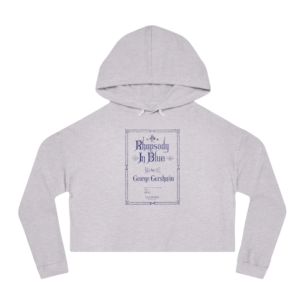 Gershwin - Women's Cropped Hooded Sweatshirt