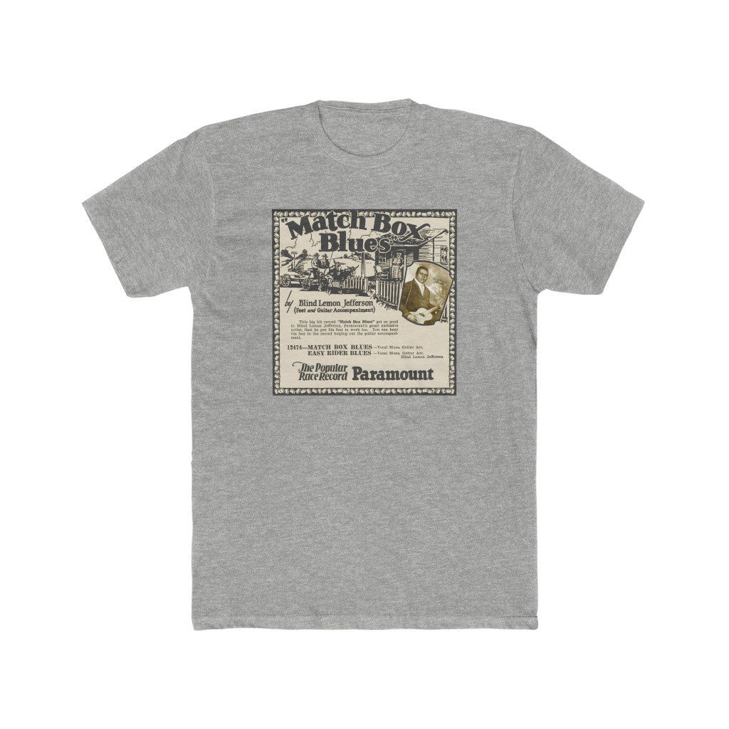 Blind Lemon Jefferson - Men's Cotton Crew Tee