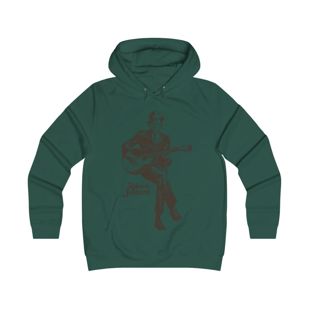 Robert Johnson - Girlie College Hoodie