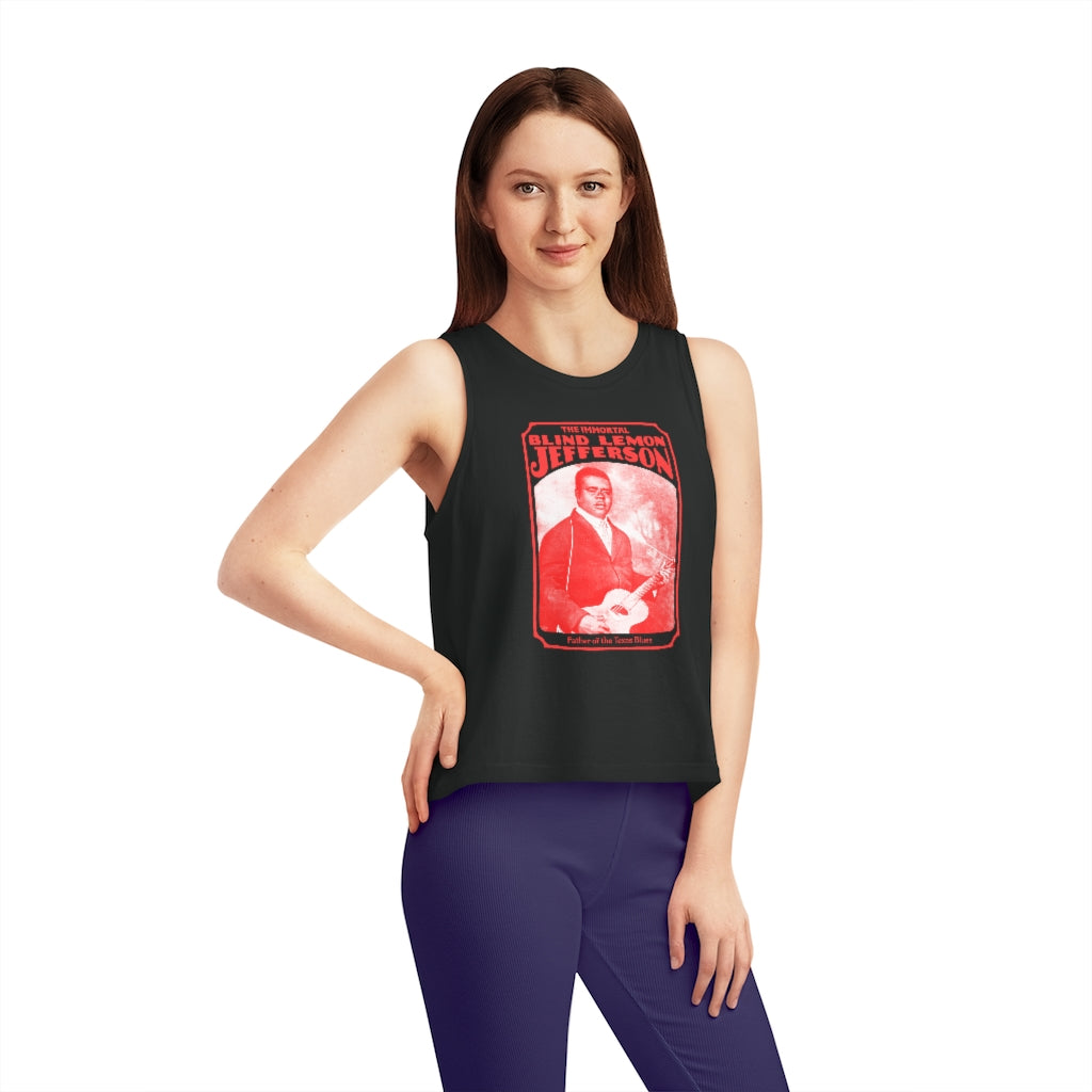 Blind Lemon Jefferson - Women's Dancer Cropped Tank Top