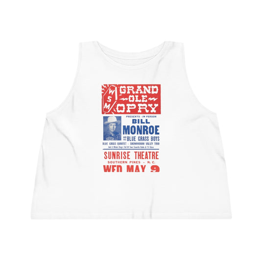 Bill Monroe - Women's Dancer Cropped Tank Top