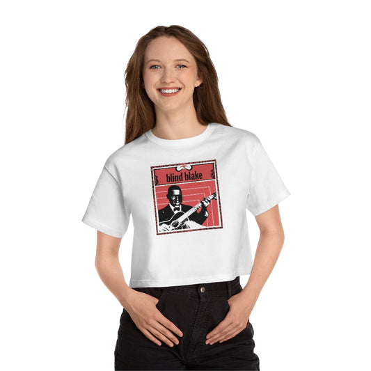 Blind Blake - Champion Women's Heritage Cropped T-Shirt