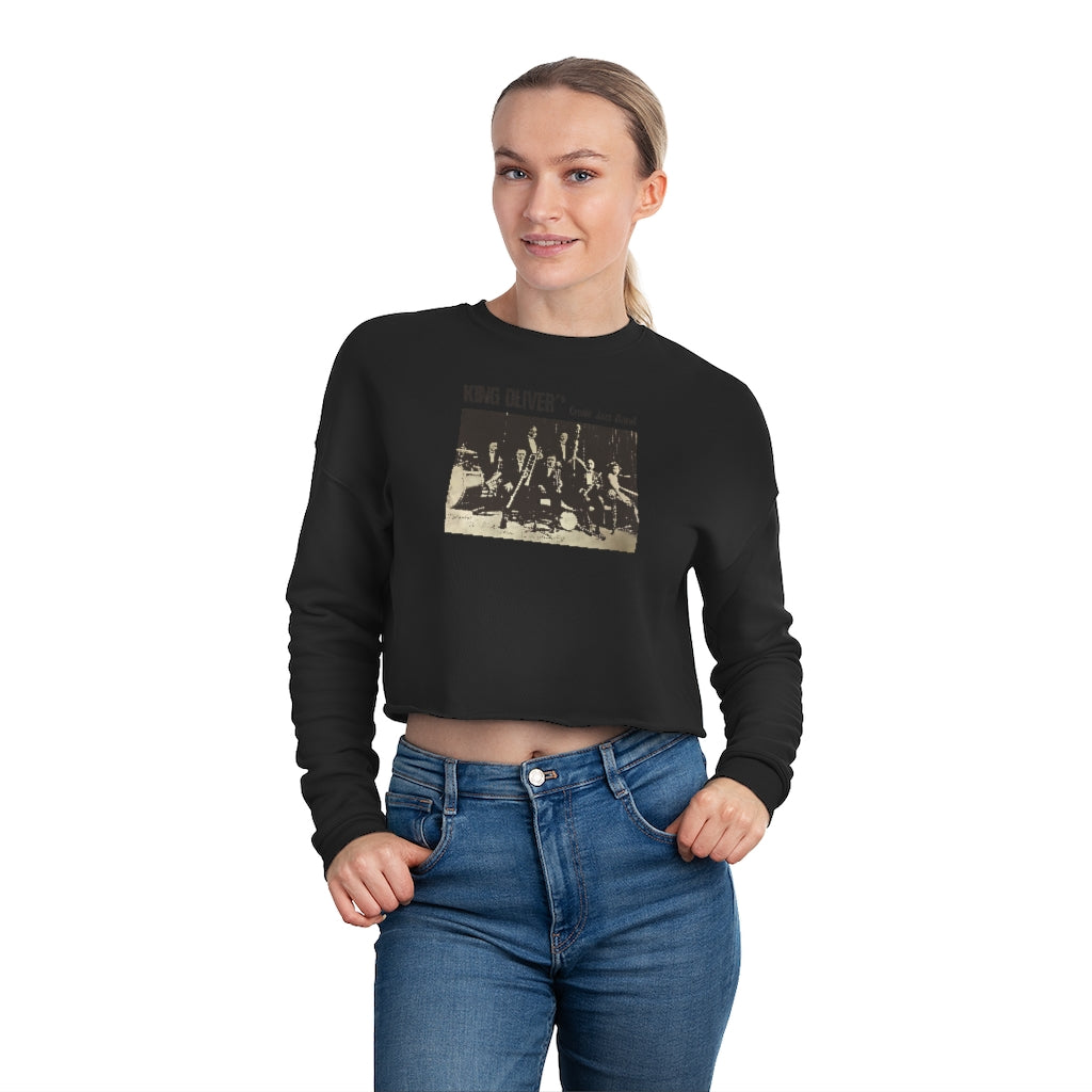 King Oliver - Women's Cropped Sweatshirt