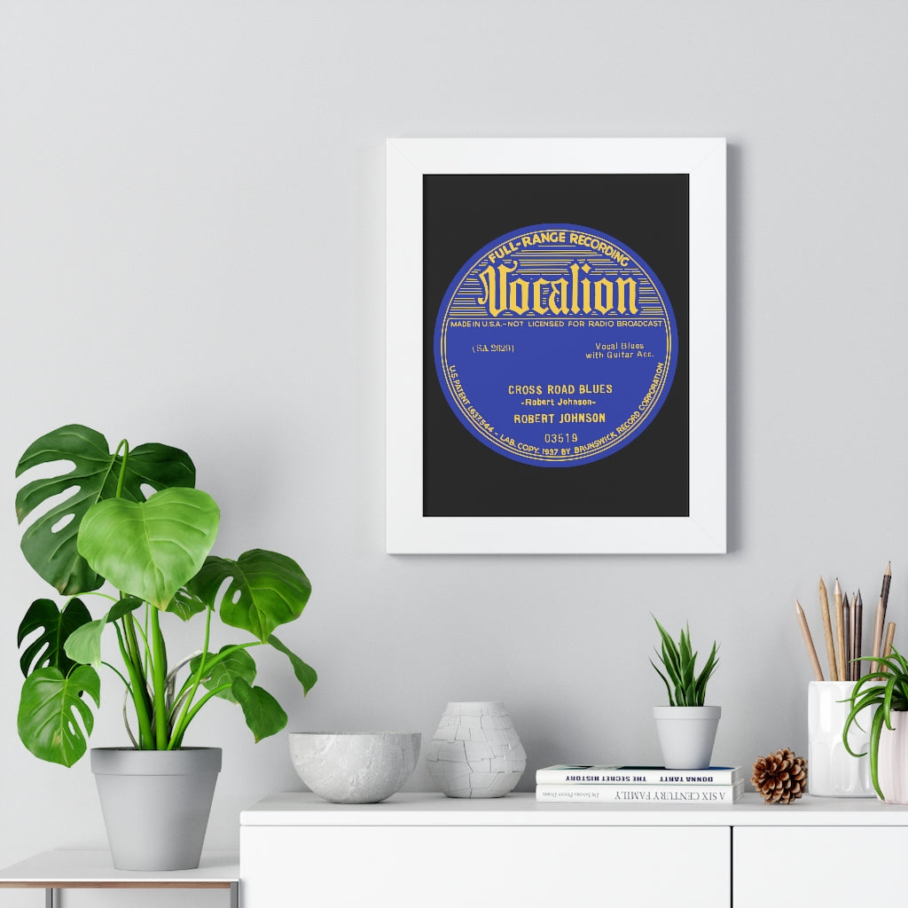 Robert Johnson - Framed Vertical Poster