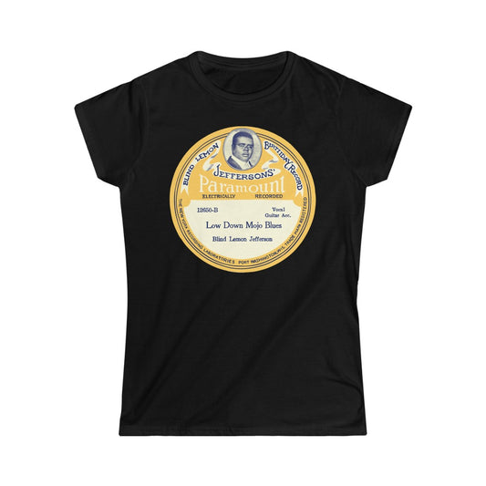 Blind Lemon Jefferson - Women's Softstyle Tee