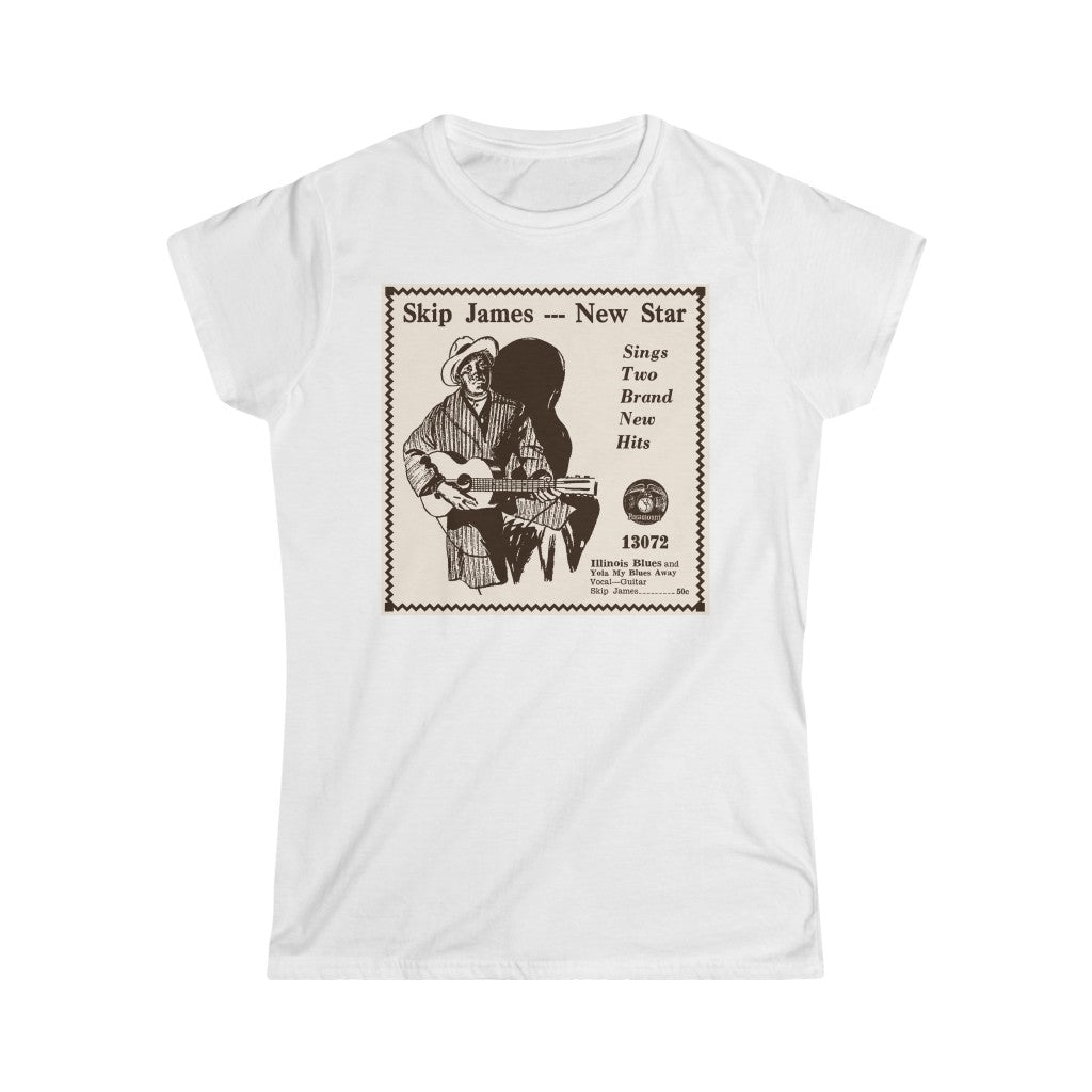 Skip James - Women's Softstyle Tee