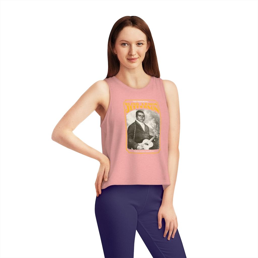 Blind Lemon Jefferson - Women's Dancer Cropped Tank Top