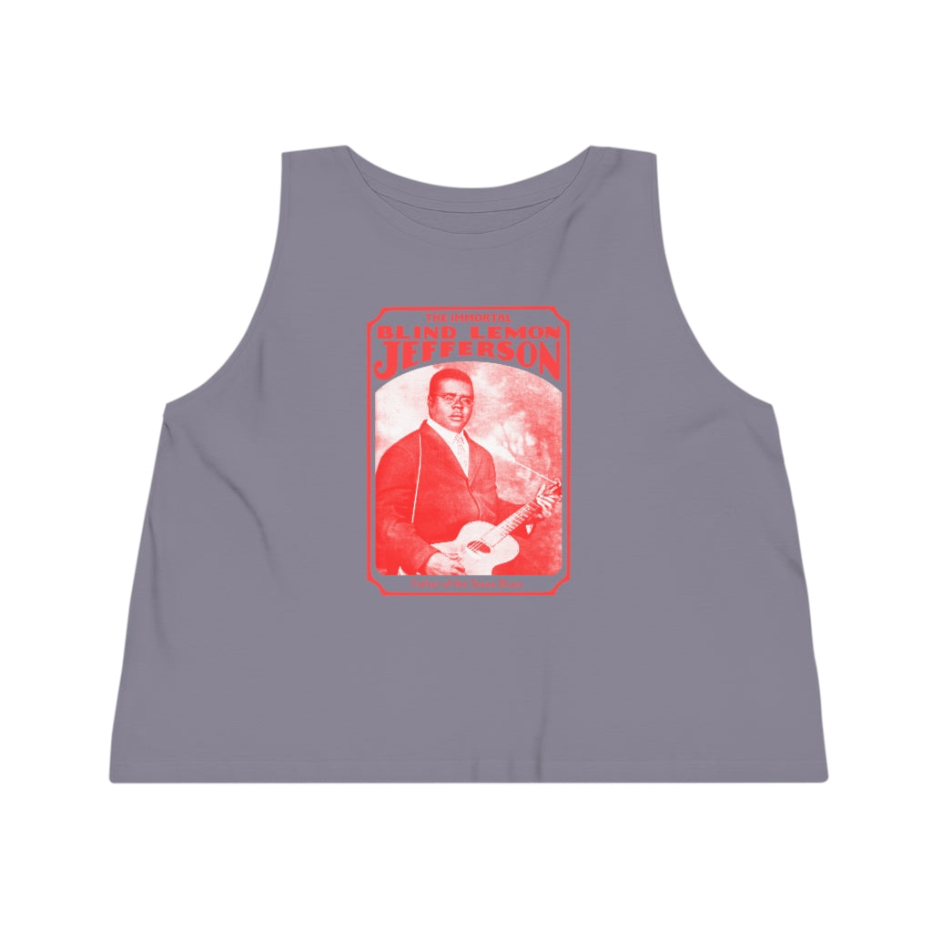 Blind Lemon Jefferson - Women's Dancer Cropped Tank Top