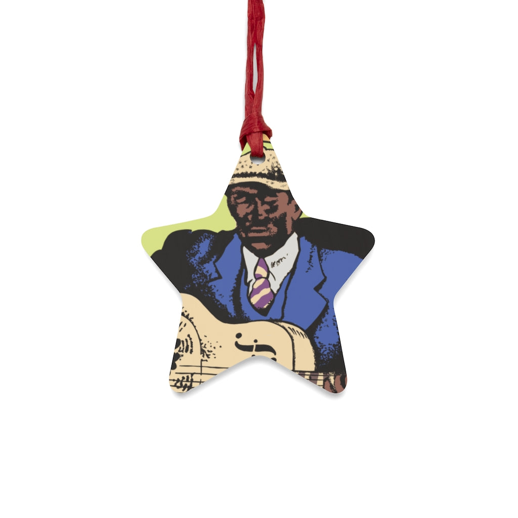 Blind Boy Fuller - Wooden Ornaments