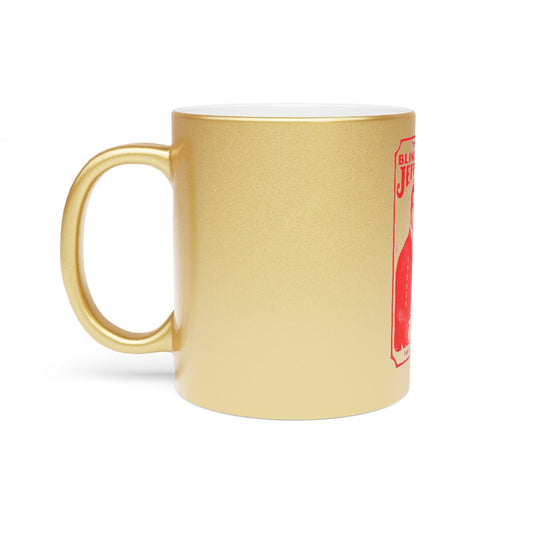 Blind Lemon Jefferson - Metallic Mug (Silver or Gold)