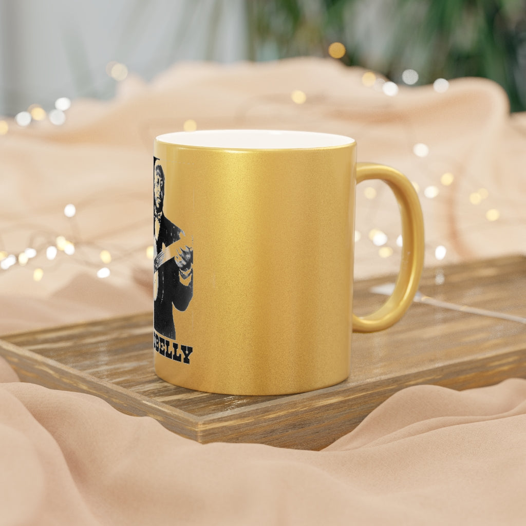 Leadbelly - Metallic Mug (Silver or Gold)