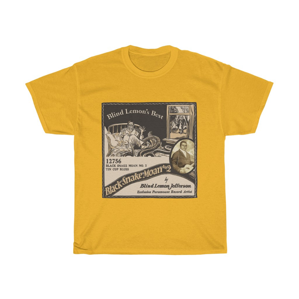 Blind Lemon Jefferson - Unisex Heavy Cotton Tee