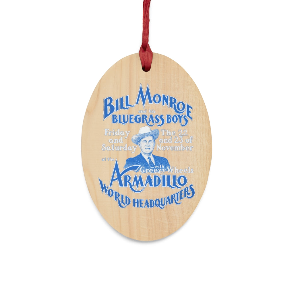 Bill Monroe - Wooden Ornaments