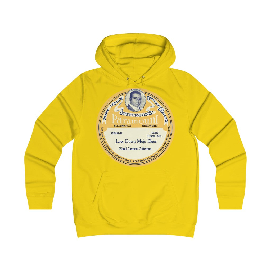 Blind Lemon Jefferson - Girlie College Hoodie