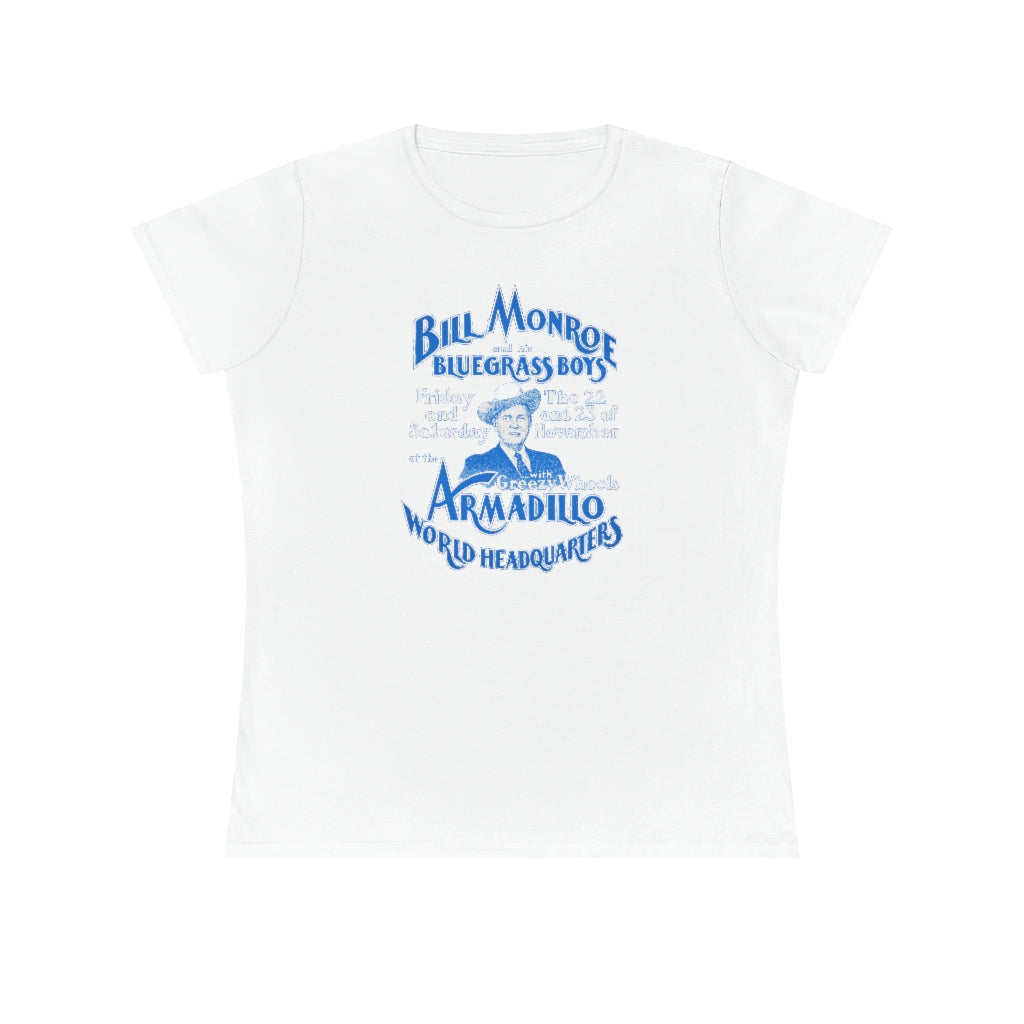 Bill Monroe - Ladies' Premium Cotton T-Shirt