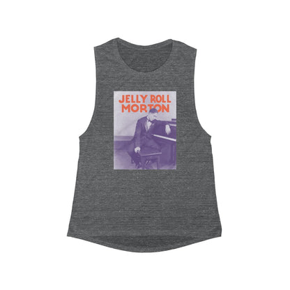 Jelly Roll Morton - Women's Flowy Scoop Muscle Tank