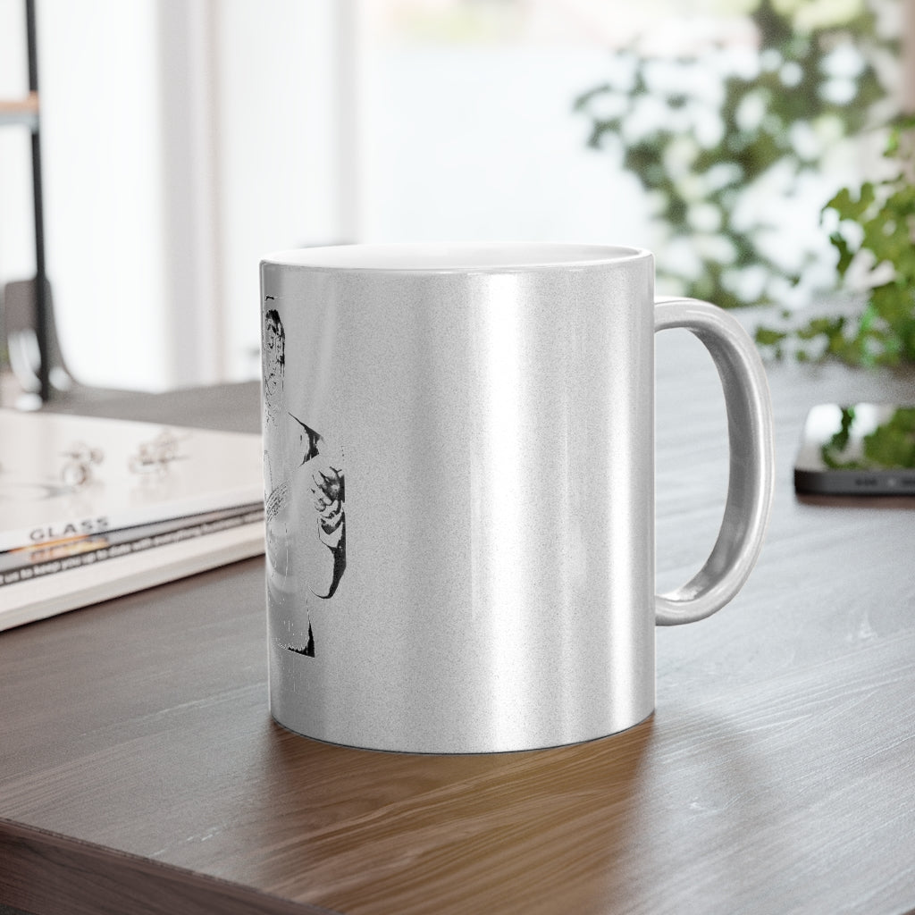 Leadbelly - Metallic Mug (Silver or Gold)