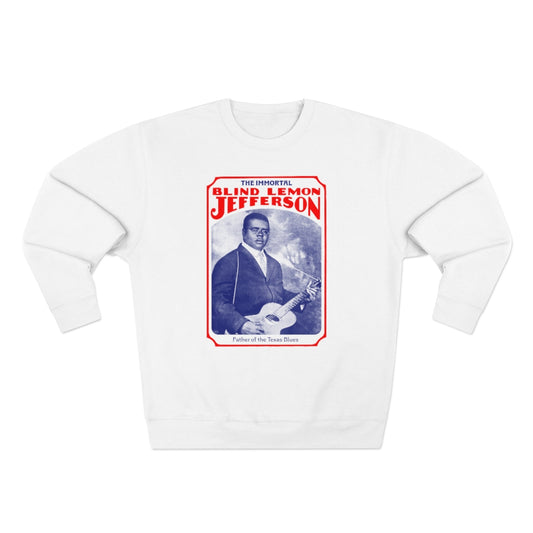 Blind Lemon Jefferson - Unisex Premium Crewneck Sweatshirt