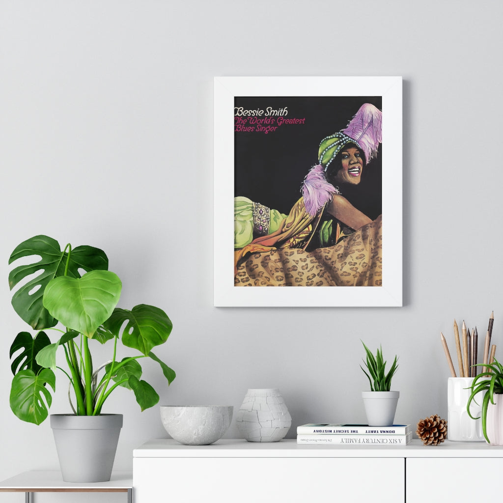 Bessie Smith - Framed Vertical Poster