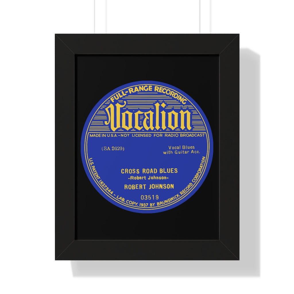 Robert Johnson - Framed Vertical Poster