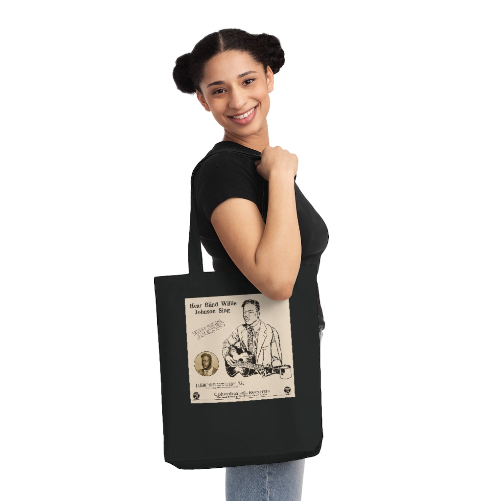 Blind Willie Johnson - Woven Tote Bag