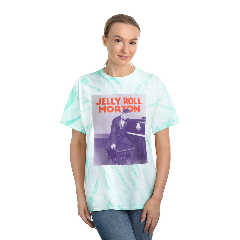 Jelly Roll Morton - Tie-Dye Tee, Cyclone