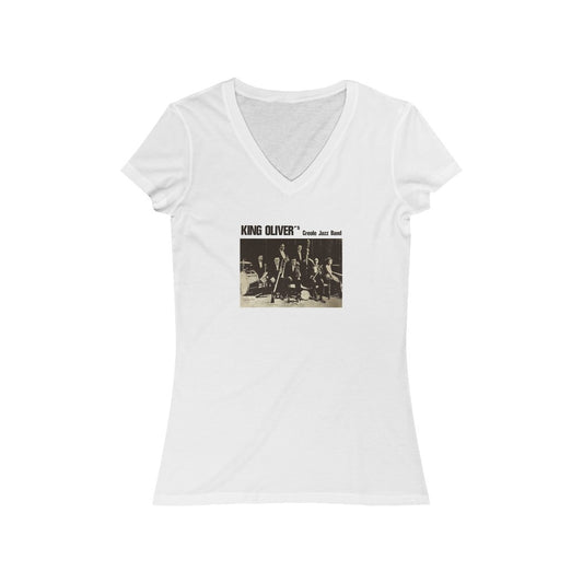 King Oliver - Women's Jersey Short Sleeve V-Neck Tee