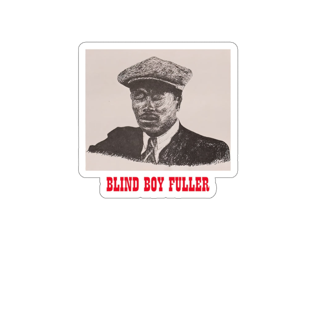 Blind Boy Fuller - Kiss-Cut Stickers