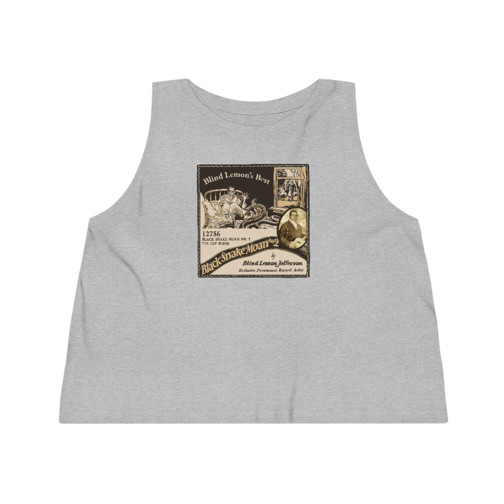 Blind Lemon Jefferson - Women's Dancer Cropped Tank Top