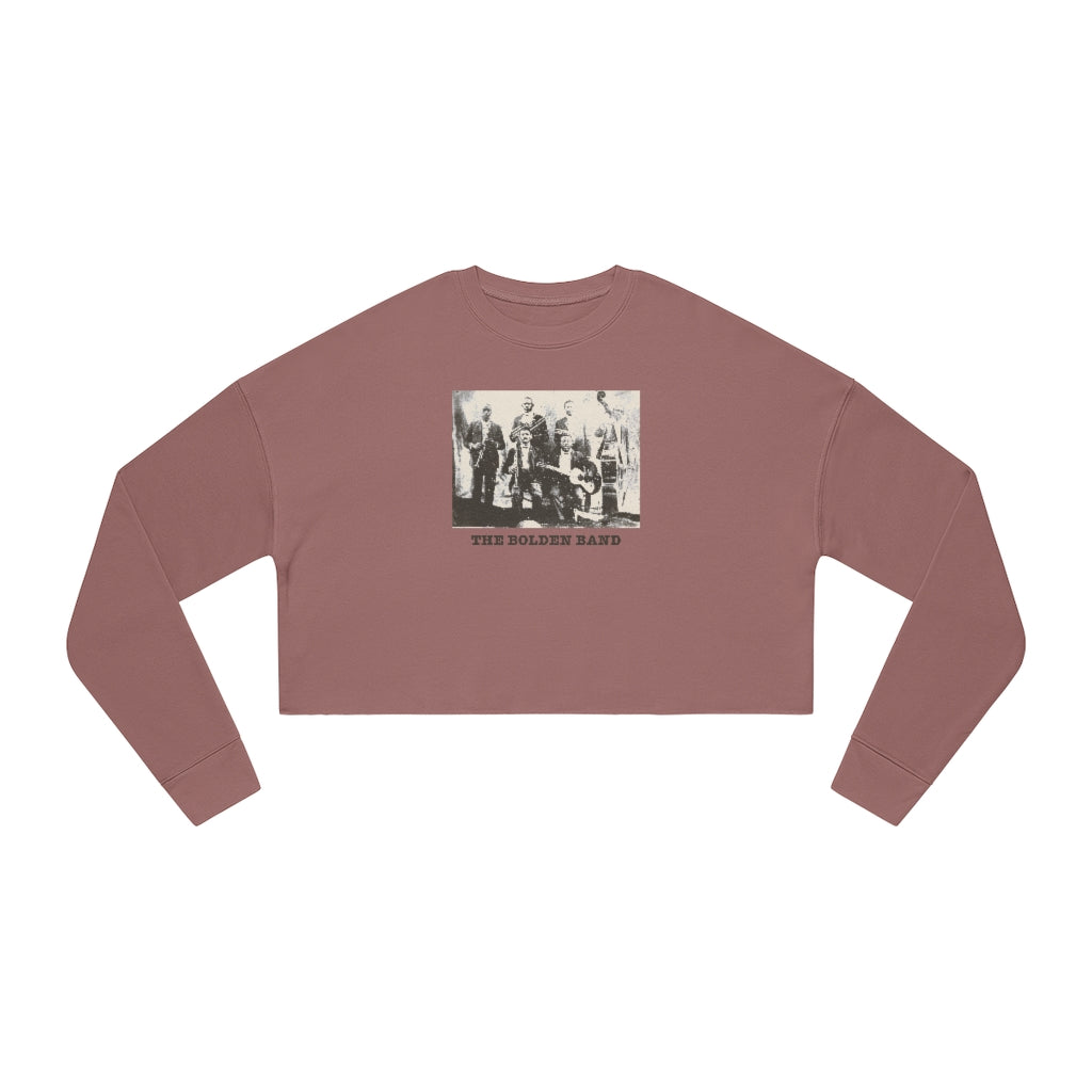 Bolden Band - Women's Cropped Sweatshirt