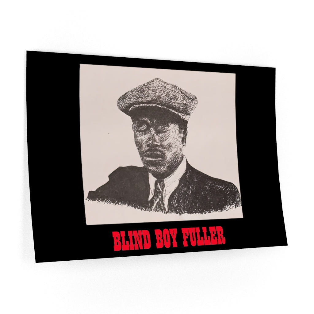 Blind Boy Fuller - Wall Decals