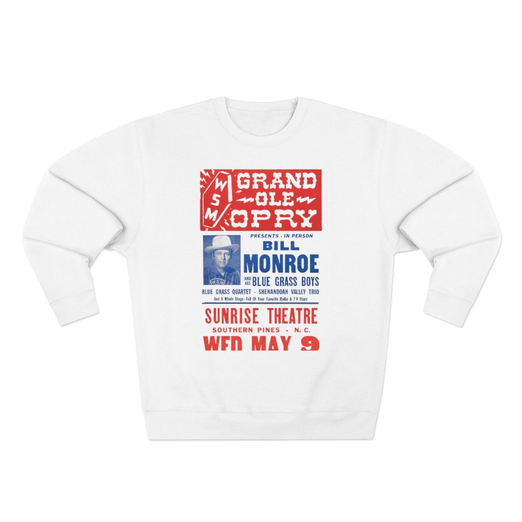 Bill Monroe - Unisex Premium Crewneck Sweatshirt