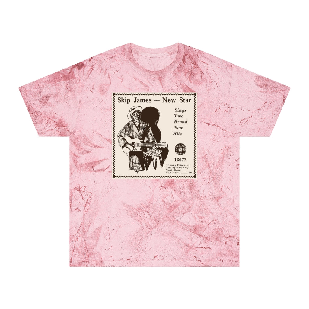 Skip James - Unisex Color Blast T-Shirt