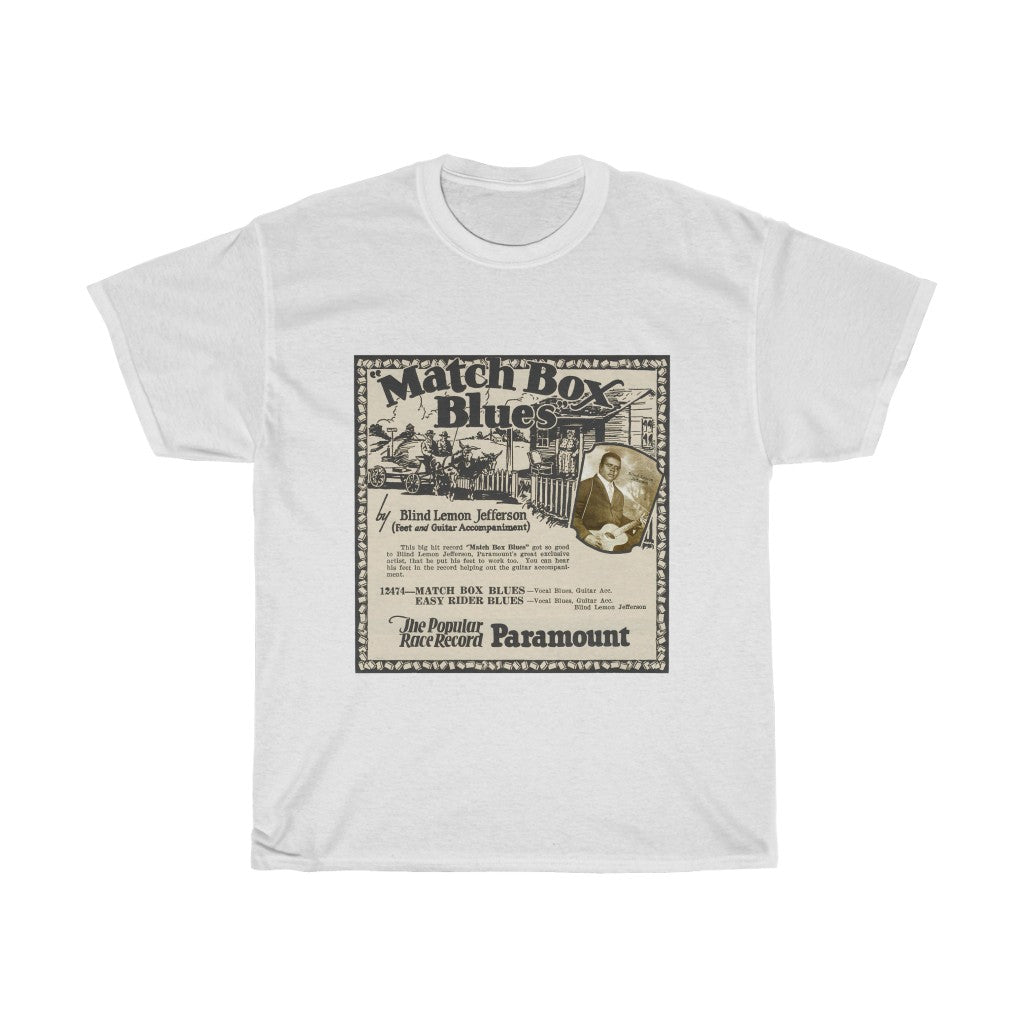 Blind Lemon Jefferson - Unisex Heavy Cotton Tee