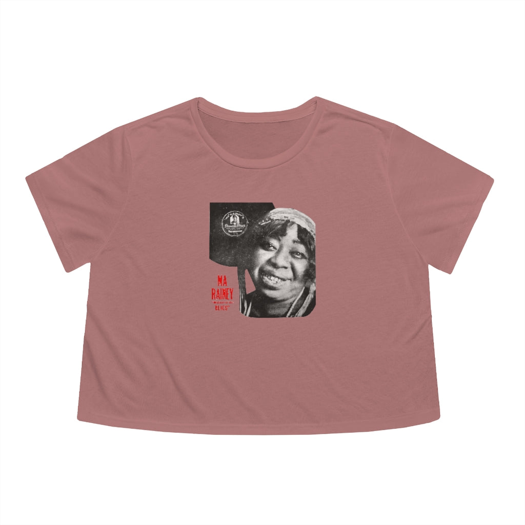 Ma Rainey - Women's Flowy Cropped Teeed Tee