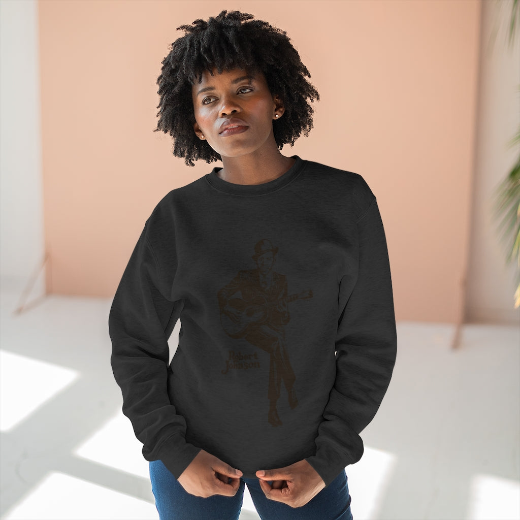 Robert Johnson - Unisex Premium Crewneck Sweatshirt