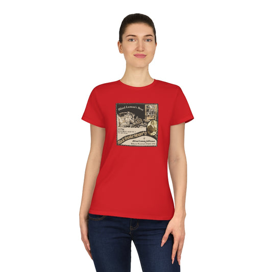 Blind Lemon Jefferson - Ladies' Premium Cotton T-Shirt