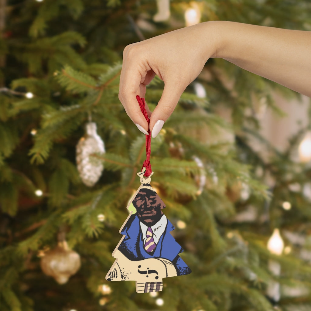 Blind Boy Fuller - Wooden Ornaments